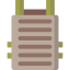 Bullet proof vest icon 64x64