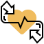 Heart attack icon 64x64