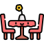 Dining table icon 64x64