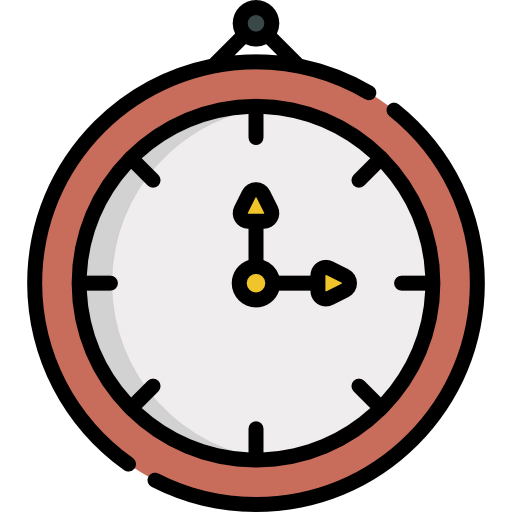 Wall clock icon