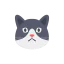Cat face アイコン 64x64