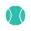 Теннисный мяч иконка 64x64