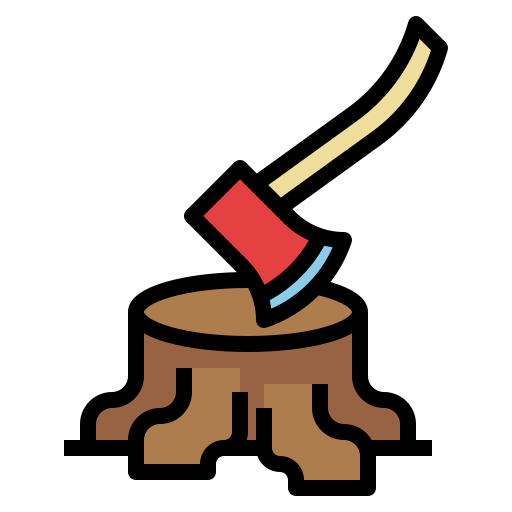 Deforestation icon