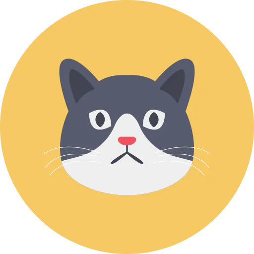 Cat face 图标