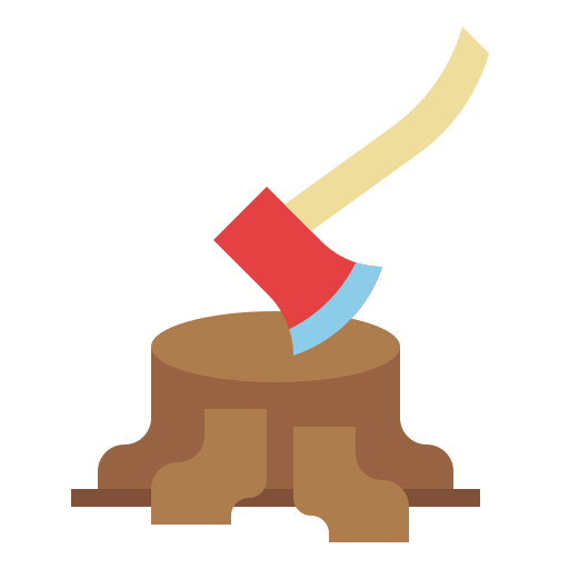 Deforestation icon