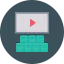 Cinema screen アイコン 64x64