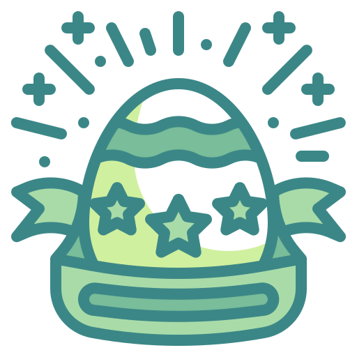 Happy easter icon