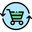 Shopping cart Ikona 64x64