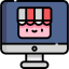 Online shop icon 64x64