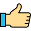 Thumbs up ícone 64x64