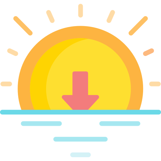 Sunset icon