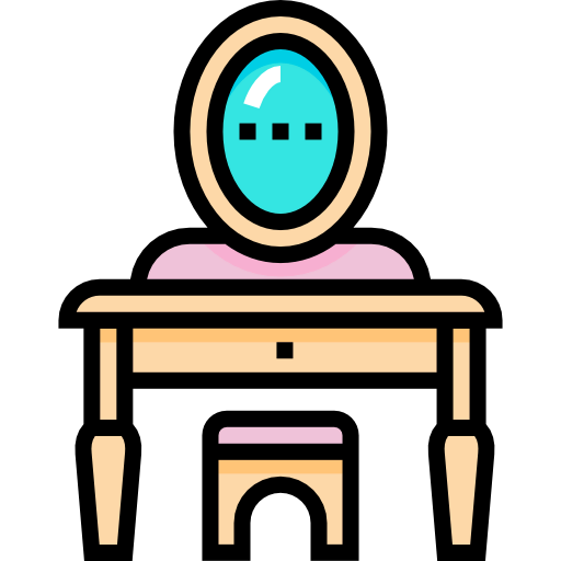 Dressing table icon