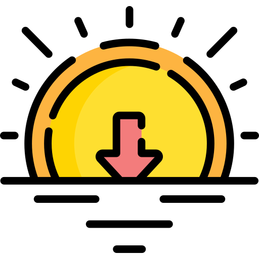 Sunset icon