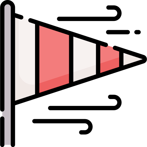 Wind direction icon