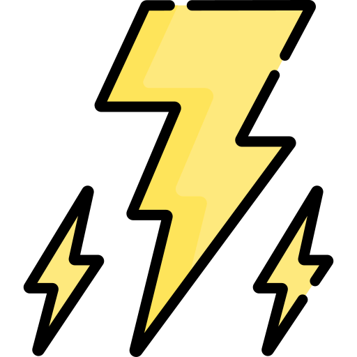 Lightning bolt icon