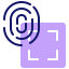 Fingerprint scanner ícono 64x64