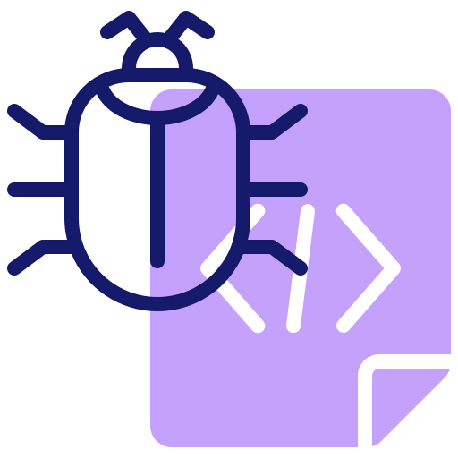 Computer bug ícono