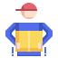 Delivery man icon 64x64