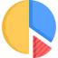 Pie chart ícone 64x64
