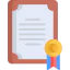 Certificate ícone 64x64