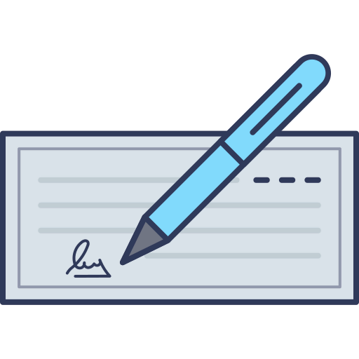 Cheque icon