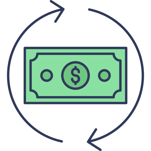 Dollar note icon