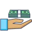 Give money icon 64x64