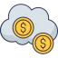 Cloud banking icône 64x64
