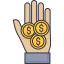 Dollar coins icon 64x64