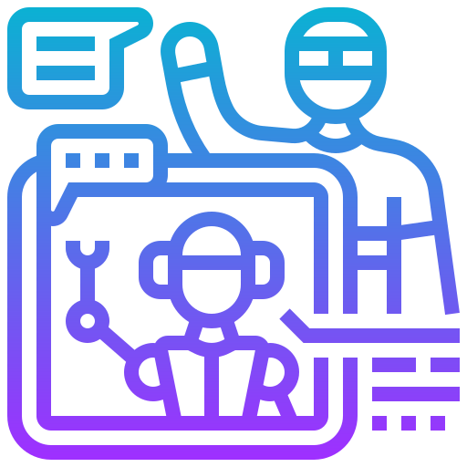 Virtual reality icon