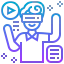 Virtual reality icon 64x64