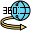 360 degree icon 64x64