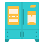 Smart refrigerator icon 64x64