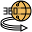 360 degree Symbol 64x64