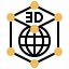 3d graphics Symbol 64x64