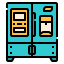 Smart refrigerator icon 64x64