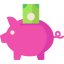 Piggy bank icon 64x64