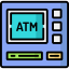 Atm machine icon 64x64