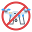 No drone zone Symbol 64x64