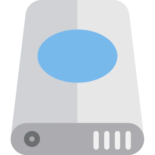 Hard disk icon