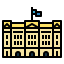 Buckingham palace icon 64x64