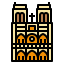 Notre dame icon 64x64