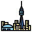 Cn tower icon 64x64