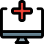 Desktop computer icon 64x64