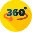 360 degrees icon 64x64