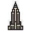 Empire state building 图标 64x64