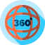 360 degrees icon 64x64