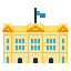 Buckingham palace icon 64x64
