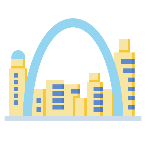 Gateway arch 图标