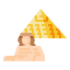 Great sphinx of giza icon 64x64